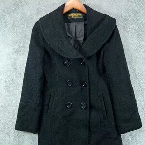 Marvin Richards J Percy Wool Coat Double Breasted Jacket